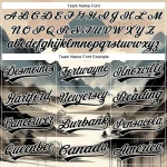 Custom White Black 3D Pattern Design Mountains Landscape Authentic Baseball Jersey - Image 4