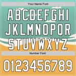 Custom Teal Black-Old Gold 3D Funny Christmas Authentic Baseball Jersey - Image 5