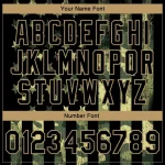 Custom Camo Black-Old Gold American Flag Fashion 3D Bomber Full-Snap Varsity Letterman Salute To Service Jacket - Image 5