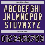 Custom Purple Black-Cream Bomber Full-Snap Varsity Letterman Two Tone Hoodie Jacket - Image 5