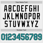 Custom White Teal-Black Bomber Full-Snap Varsity Letterman Two Tone Hoodie Jacket - Image 5