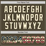 Custom Olive Vintage USA Flag-Cream Authentic Salute To Service Baseball Jersey - Image 5