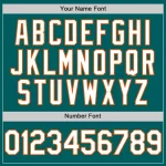 Custom Teal White-Orange Authentic Sleeveless Baseball Jersey - Image 4