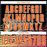 Custom Black Orange-White Lines Sublimation Soccer Uniform Jersey - Image 6