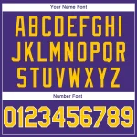 Custom Stitched Purple Gold-White Sports Pullover Sweatshirt Hoodie - Image 5